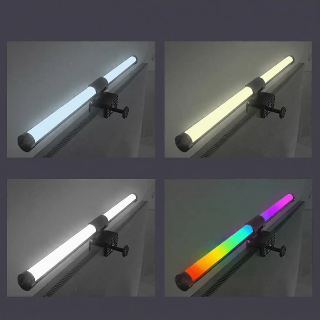 โคมไฟหน้าจอ LED บาร์ติดจอ ใช้พลังงาน USB สำหรับโต๊ะทำงาน