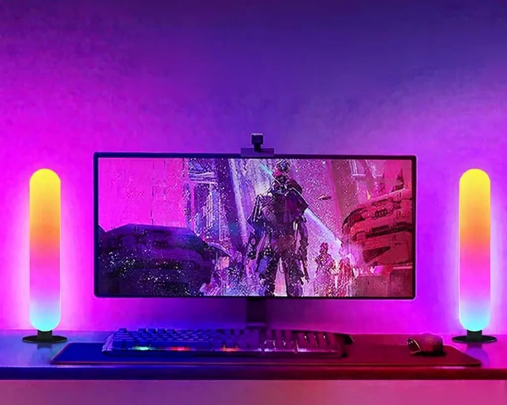 ไฟบรรยากาศ RGB LED ซิงค์เพลงผ่าน Bluetooth ควบคุมผ่านแอป