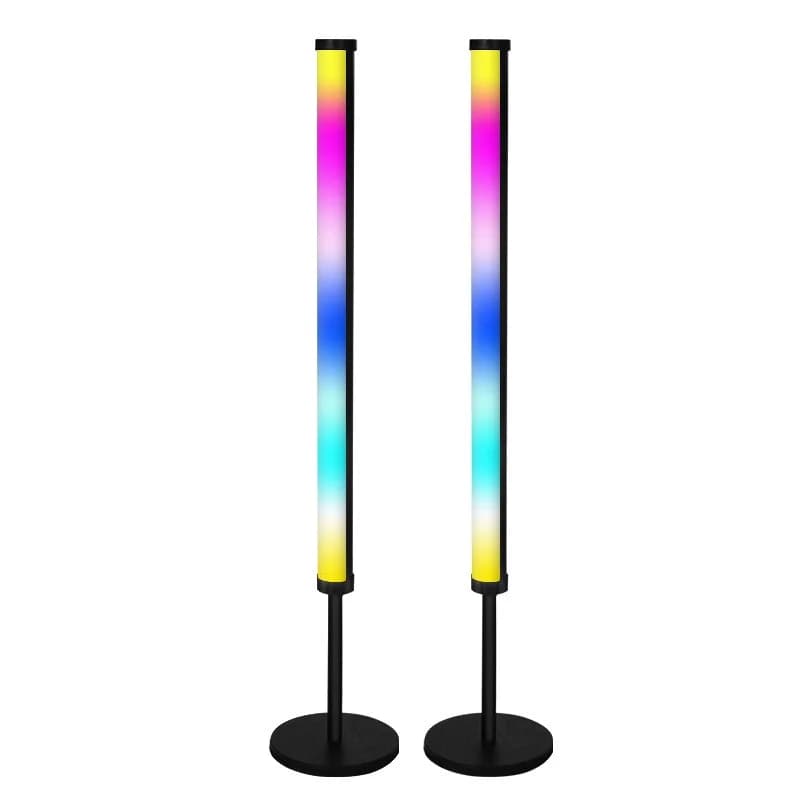 โคมไฟสร้างบรรยากาศ RGB LED สำหรับโต๊ะทำงาน ซิงค์เพลงและควบคุมผ่านแอป