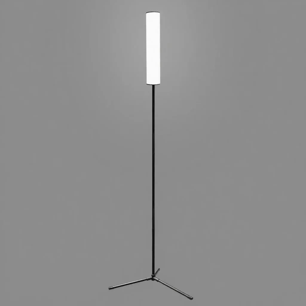 โคมไฟตั้งพื้น LED ปรับความสูงได้ ขาตั้งสามขา 3 โหมดสี