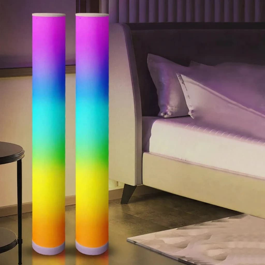 โคมไฟตั้งพื้น RGB พร้อมรีโมทและแอป สำหรับห้องเกม