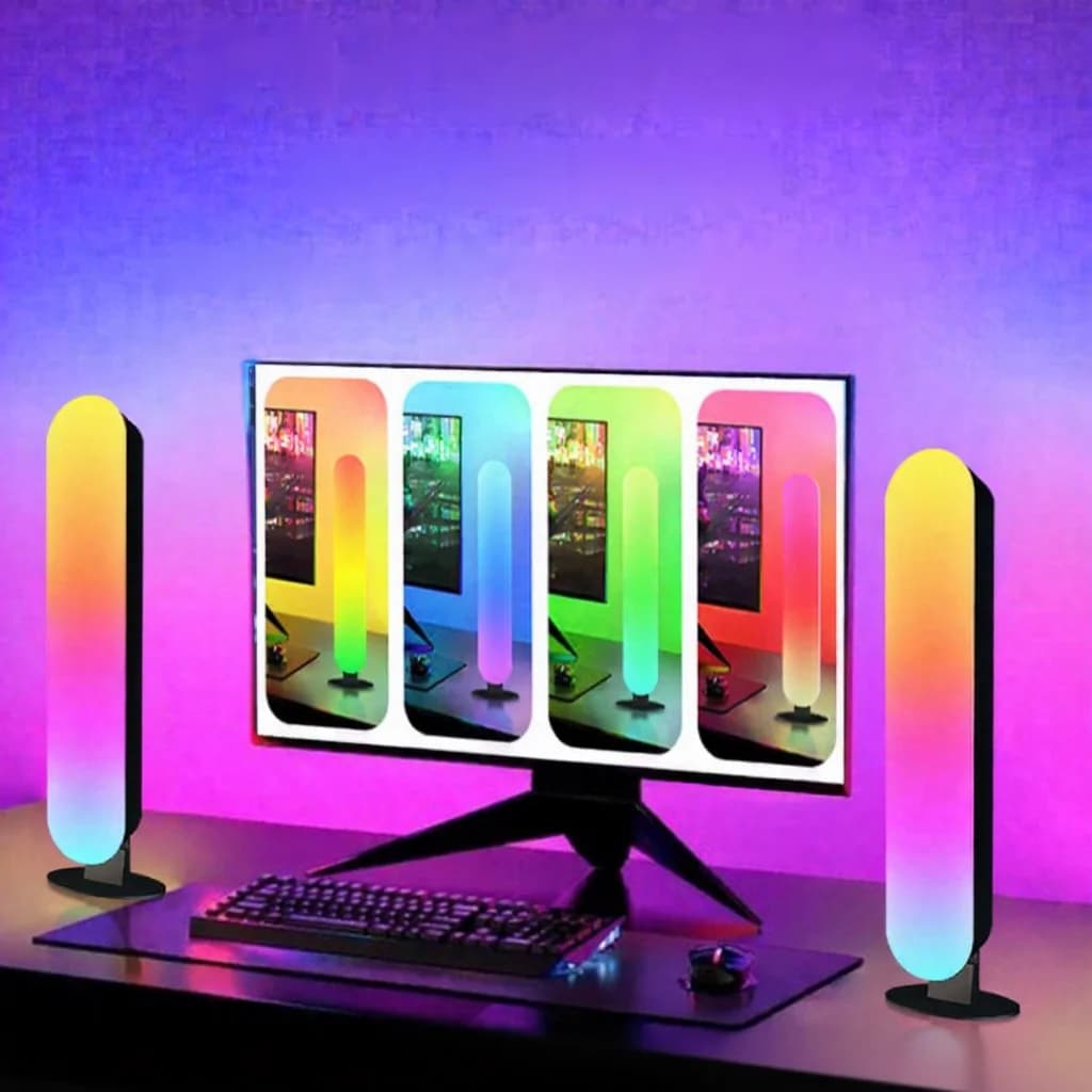 ไฟบรรยากาศ RGB LED ซิงค์เพลงผ่าน Bluetooth ควบคุมผ่านแอป