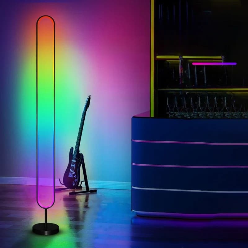 ไฟบรรยากาศ LED RGB เปิดด้วยเสียง ควบคุมผ่านแอป