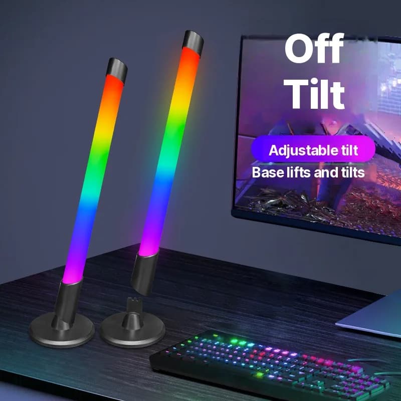 ไฟบรรยากาศ RGB เชื่อมต่อเพลงผ่าน USB สำหรับโต๊ะเกมมิ่ง