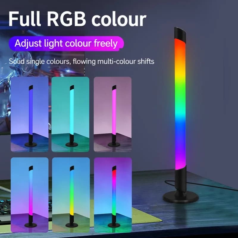 ไฟบรรยากาศ RGB เชื่อมต่อเพลงผ่าน USB สำหรับโต๊ะเกมมิ่ง